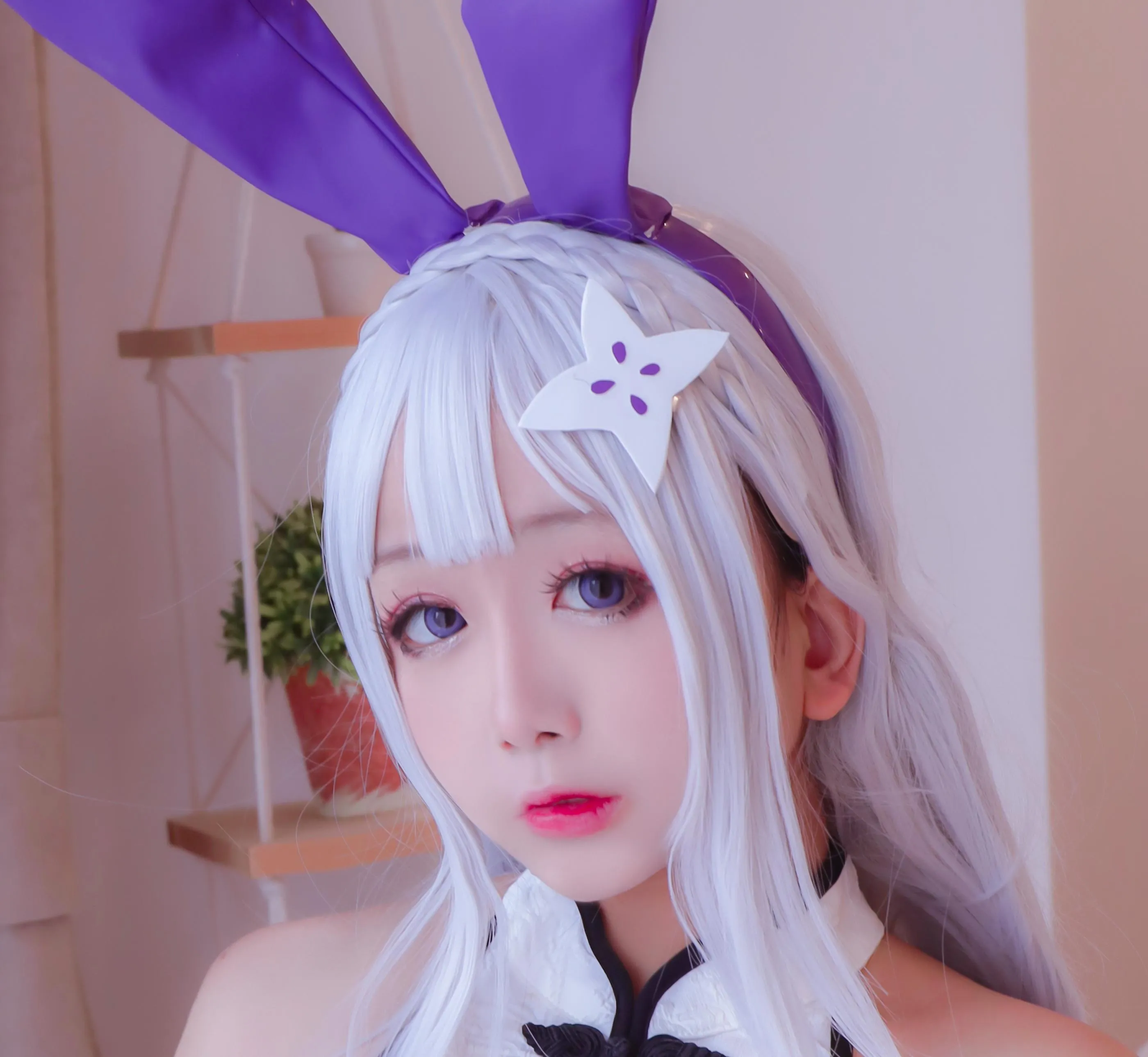 日奈娇 – NO.06 白旗袍 [42P]插图1